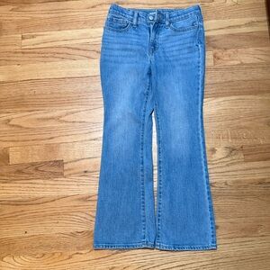 Old Navy High-Rise Light Blue Flare Jeans for juniors- Size 10